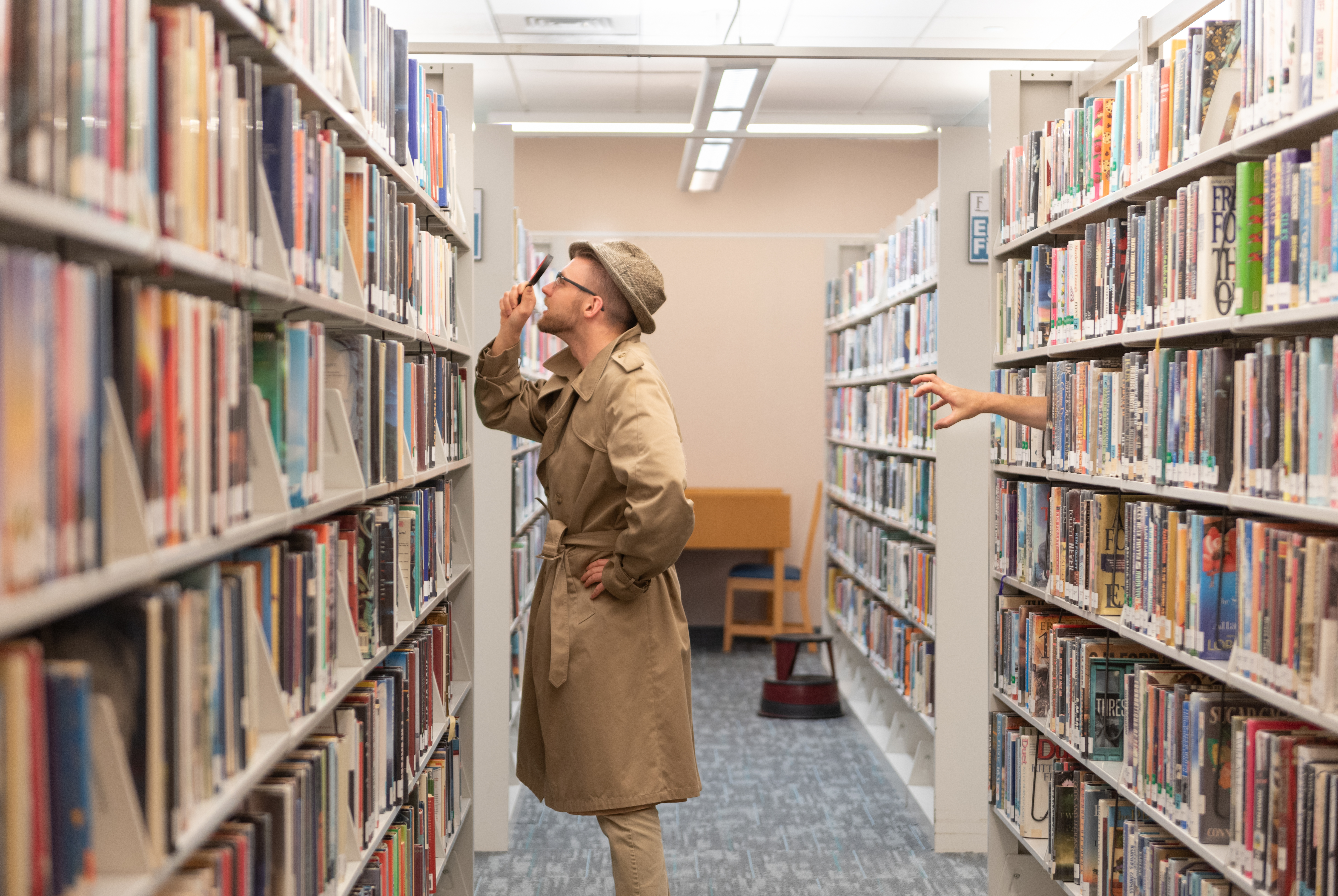 Kaleb looking for the 404 page not found