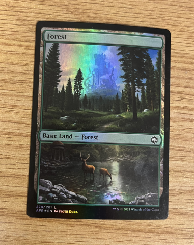 An altered art Magic the Gathering card