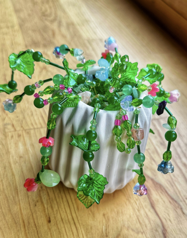 beaded plant