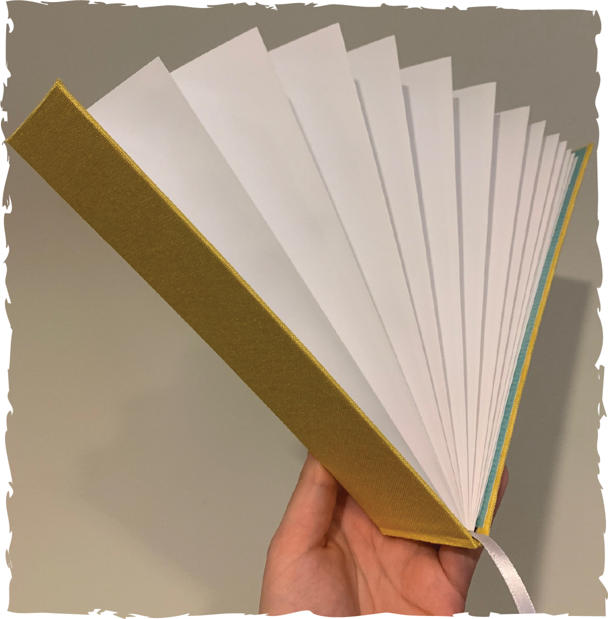 Hardcover Book Fan