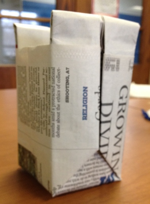 origami seedling pots